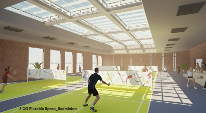 3OG Flexible Space - Badminton Court